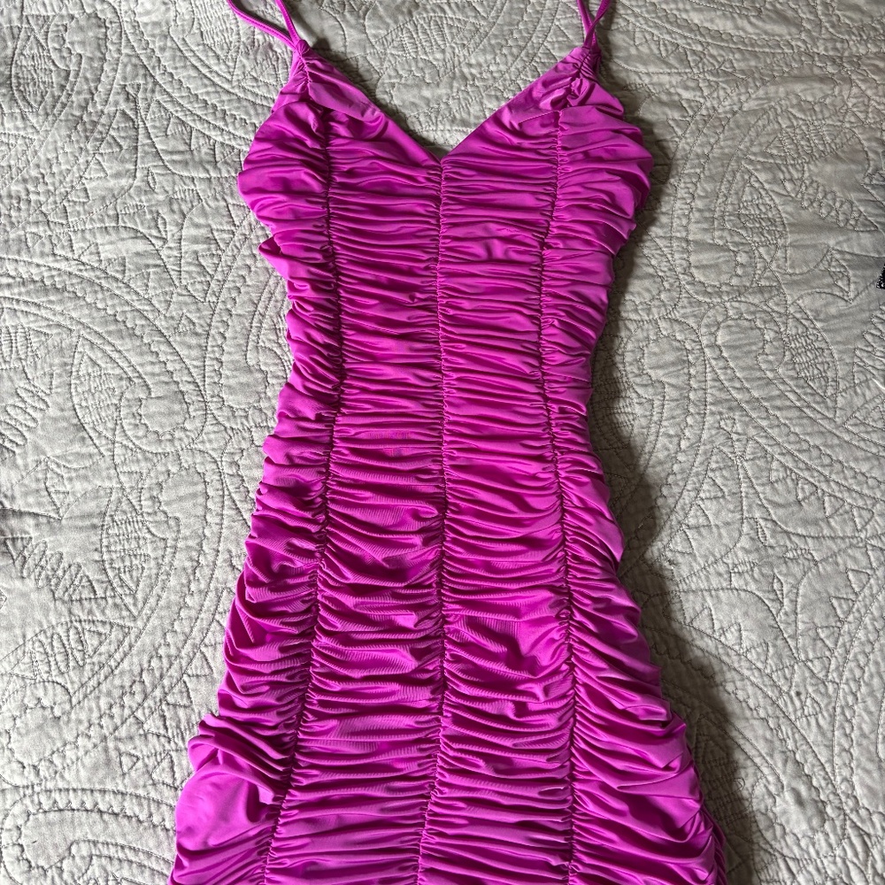 Purple Mini Dress